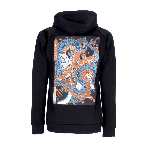 Dolly Noire Kunyoshi Hoodie Men Size XS Sweatshirt Black Pullover Graphic Print - Picture 1 of 9
